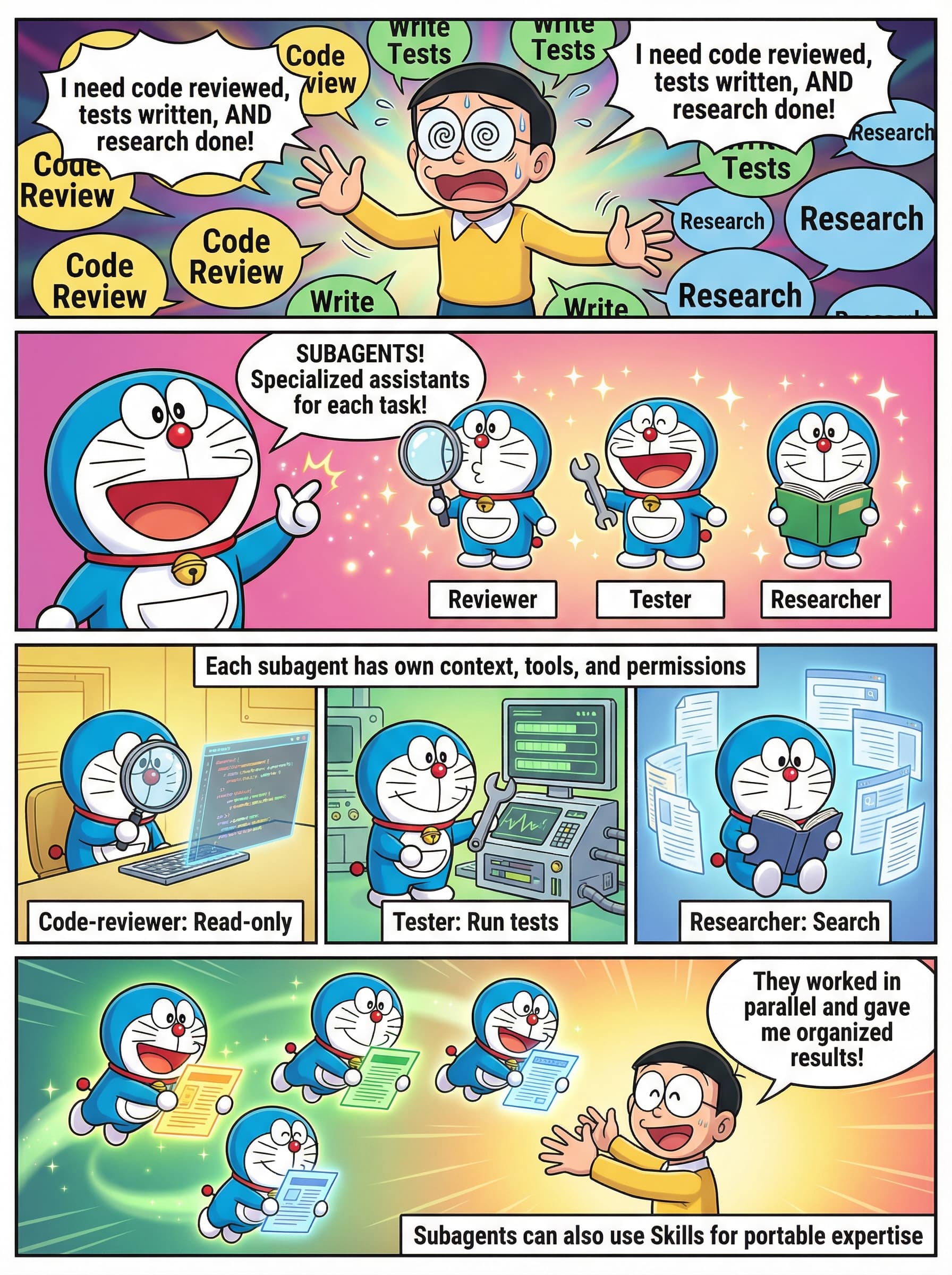 迷你哆啦A梦作为专业工作者