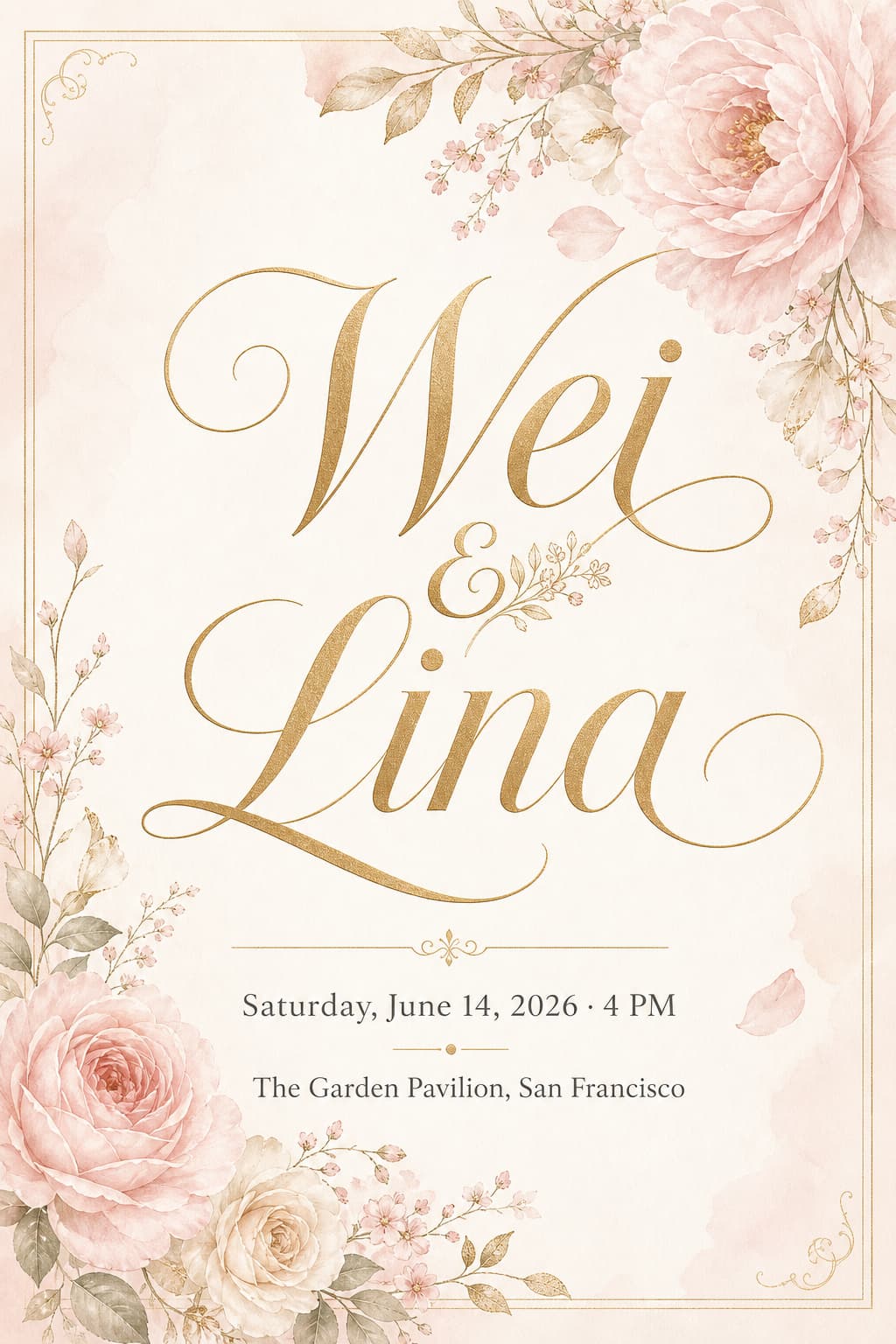 event invitation poster