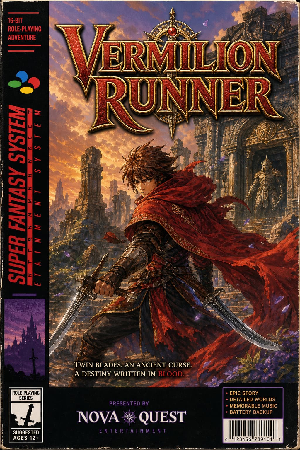 retro pixel game cover