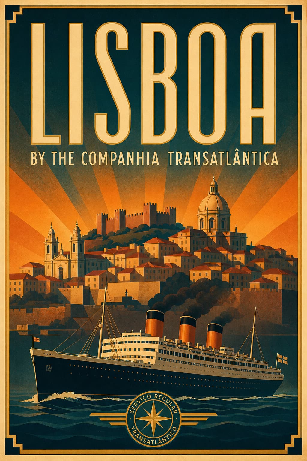 vintage travel poster