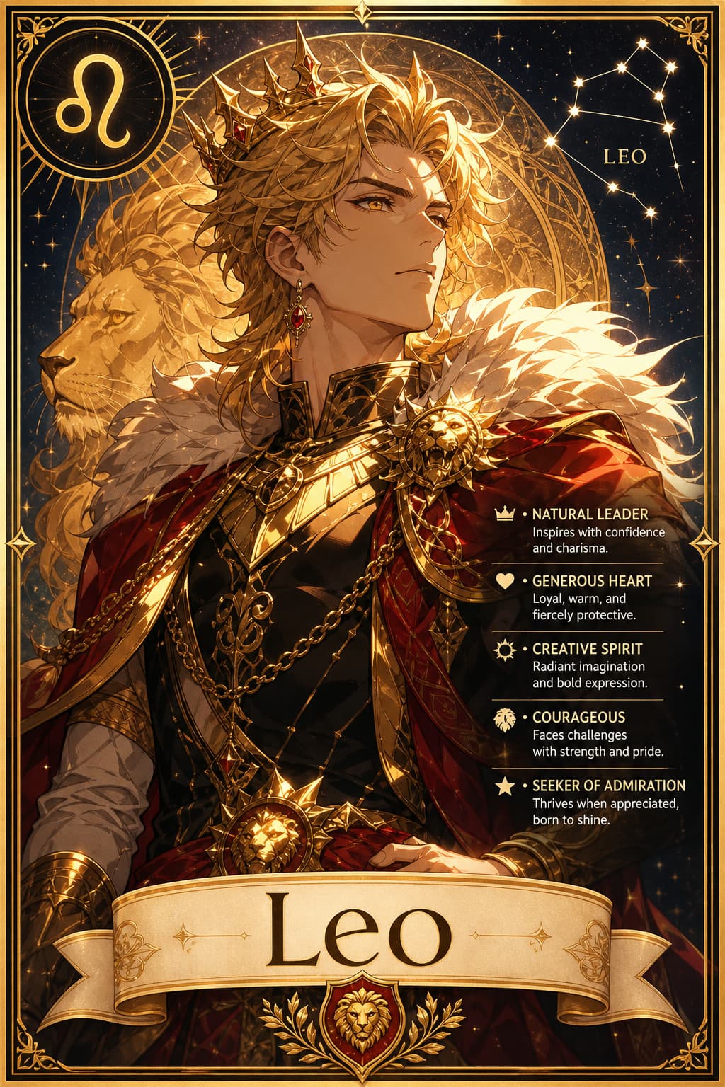 zodiac archetype card