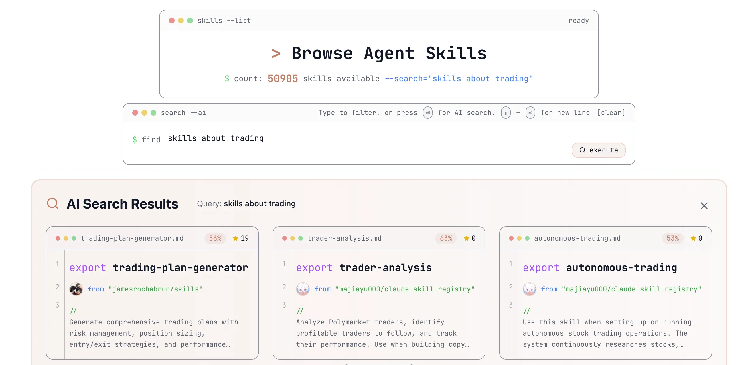 SkillsMP Search
